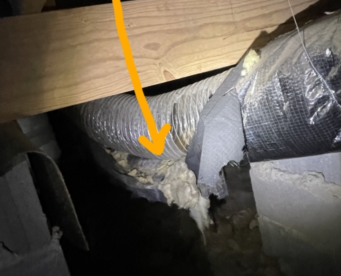 Rodent Chewed Duct_0